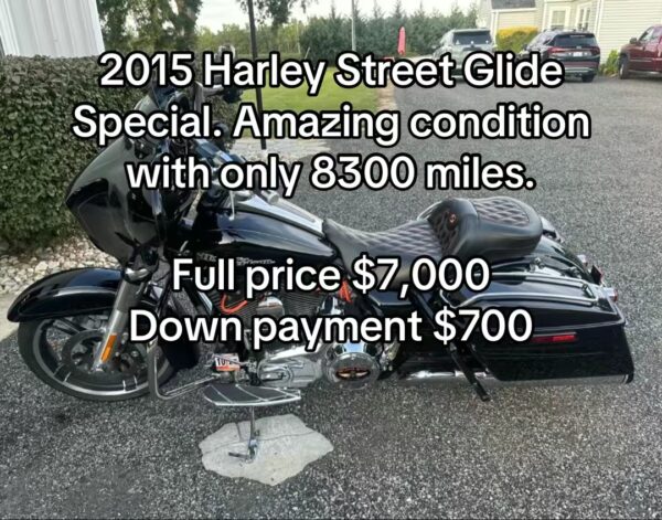2015 Harley Street Glide Special.